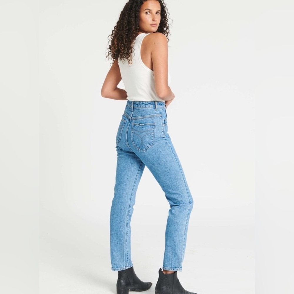 ROLLA'S Light Blue Straight Leg Jeans
